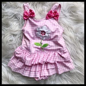 PENNY M Gingham Infant Swimsuit